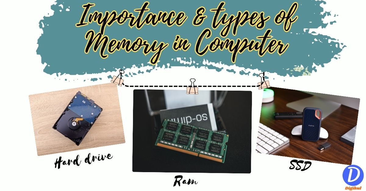 3 types of memory in computer