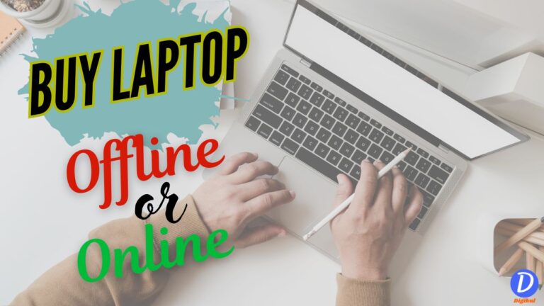 should i buy laptop online or offline